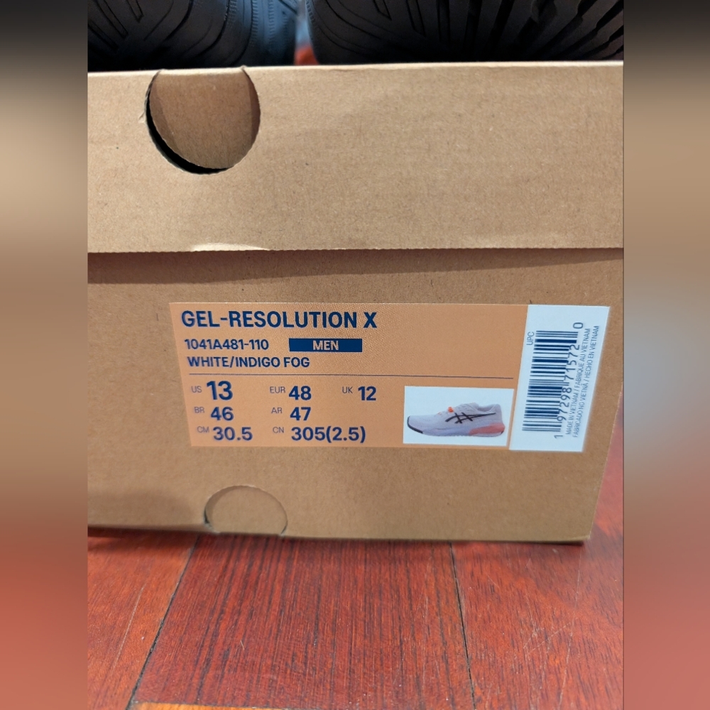 Asics Gel Resolution X Tennis Shoes - Picture 2 of 13